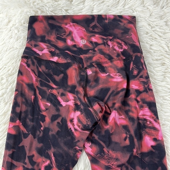 Lululemon Align High-Rise Crop 21" Intensity Pink Blossom Multi - Picture 6 of 7